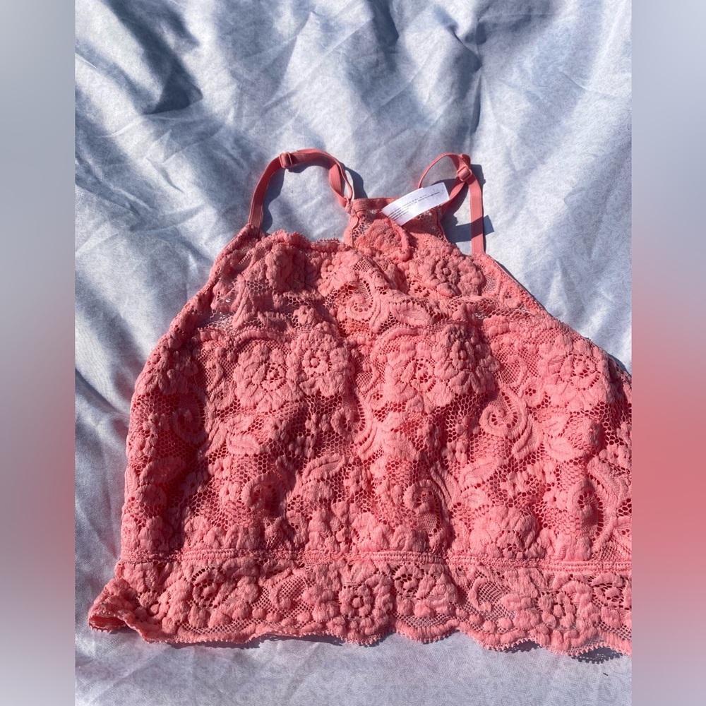 mae pink bralette